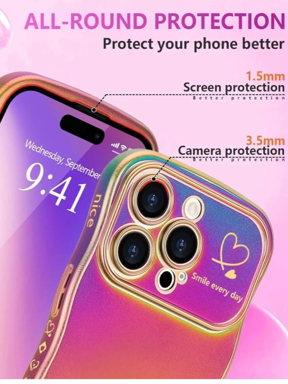 iPhone 13 Pro Max Multicolor Gradient Protective Case